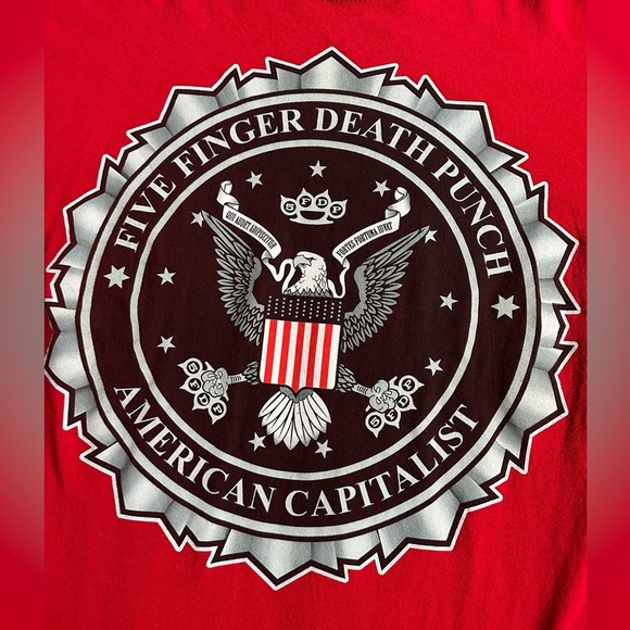 Vintage Five Finger Death Punch Band Tee - Picture 2 of 4